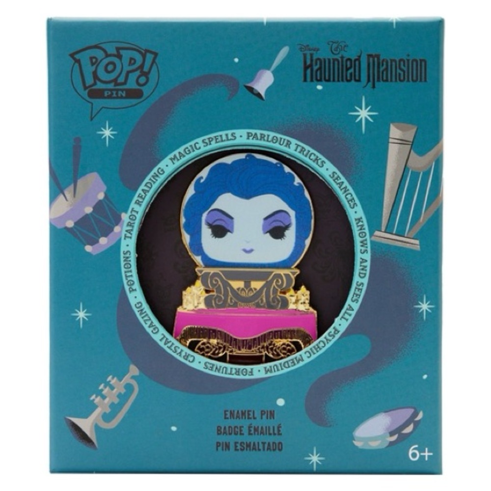 Funko Pop! by Loungefly Haunted Mansion Madame Leota Lenticular Pin LE 1500